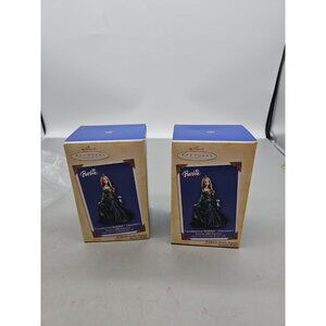 Hallmark Keepsake Christmas Ornament  Celebration Barbie Special Edition 2004 X2